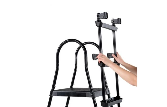 EXIT Zwembadtrap Voor Framehoogte 108-122cm - Zwart - Image 4