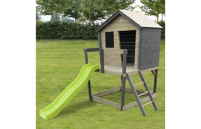 EXIT Aksent Houten Speelhuis - Grijs - Image 2