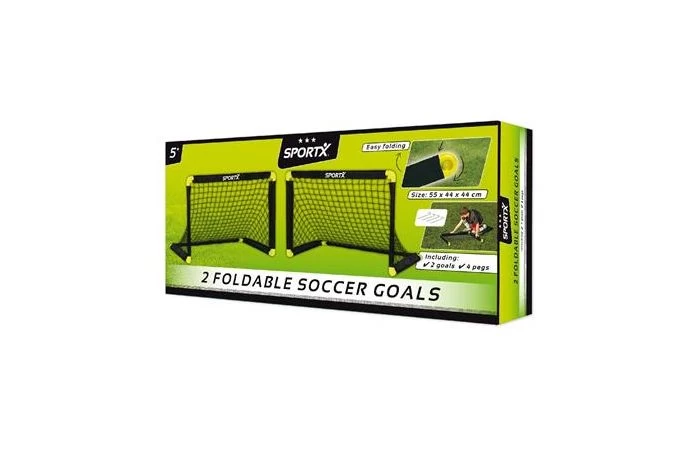 SportX Voetbaldoel Set 2 Goals 55X44X44 - Image 3