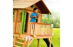 Axi Sophie Speelhuis Bruin/groen - Groene Glijbaan