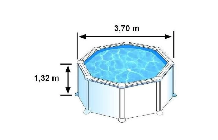 GRE Zwembad Atlantis Set Rond 350 - Image 3
