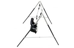 Metalen Baby Schommel Met Zitje Antraciet/créme