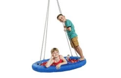 KBT Nestschommel Rosette Rond Rood/blauw - 1 Ophangingspunt