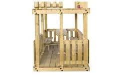 Woodvision Picknickset En Hekwerk Voor Orang - Oetan En Gorilla, Groen Geïmpregneerd