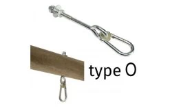 Schommelhaak Met Karabijnhaak M10