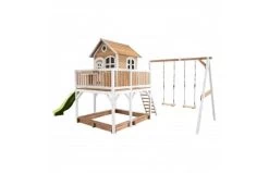 Axi Speelhuis Liam Met Dubbele Schommel Bruin/wit