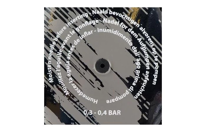 Sportx Voetbal Grey Black 330-350GR - Image 3