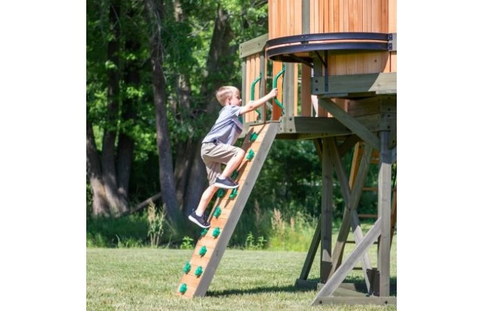Eagles Nest Elite Speeltoren Met Schommels, Glijbaan En Uitkijktoren - Image 5