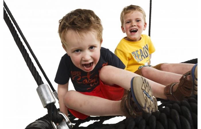 KBT Nestschommel 'oval Pro' - D: 1000 Mm - Zwart/zwart/zwart - Image 5