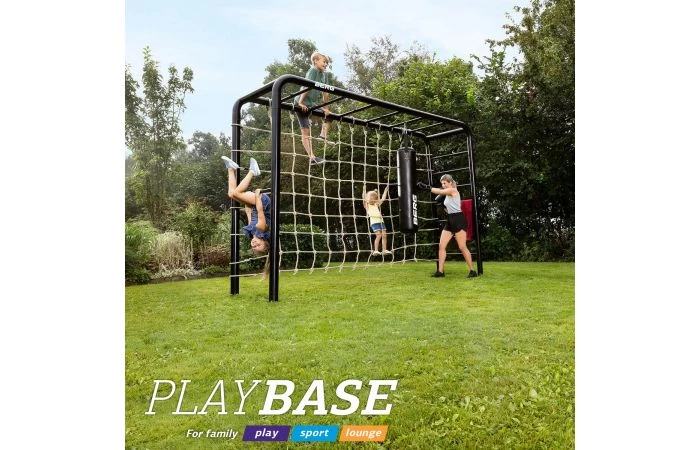 BERG Playbase Large Met Klimmuur, Discschommel En Ringen - Image 3