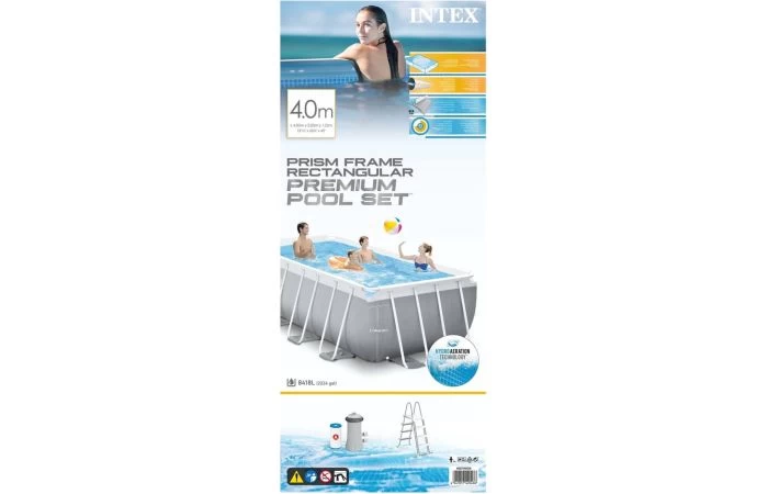 Intex Prism Frame Zwembad 400x200x122 Cm - Image 8