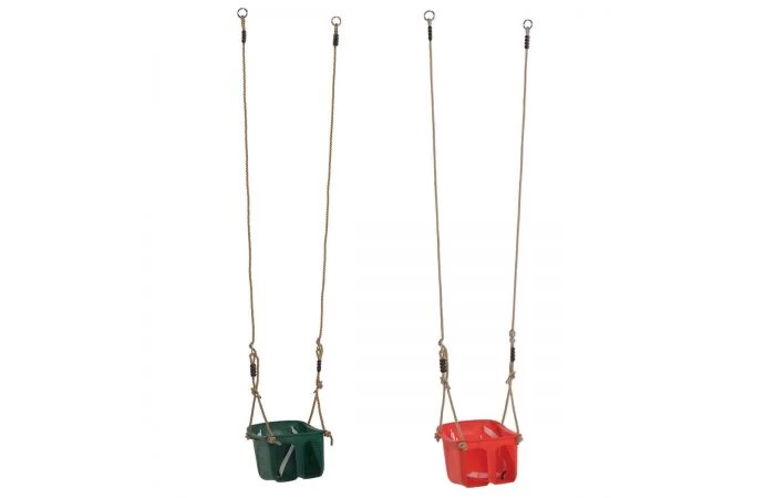 Babyzitje In Rigide Kunststof Rood - Image 2