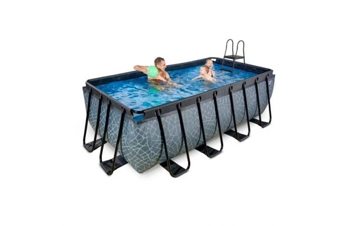 EXIT Zwembad 400x200x122cm Met Zandfilterpomp - Image 6