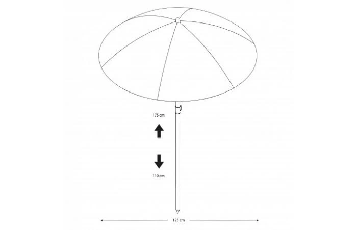 Axi Parasol ⌀125cm - Image 9