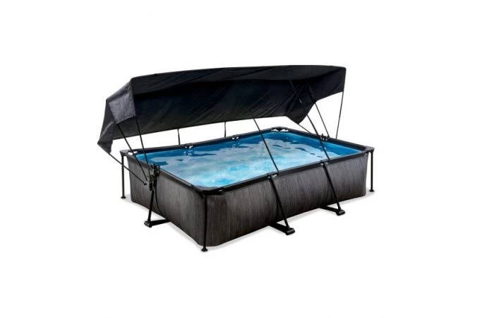 EXIT Zwembad 300x200x65cm Met Schaduwdoek En Filterpomp - Image 6