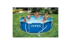 Intex Zwembad Metal Frame Pool 305x76 Met Pomp