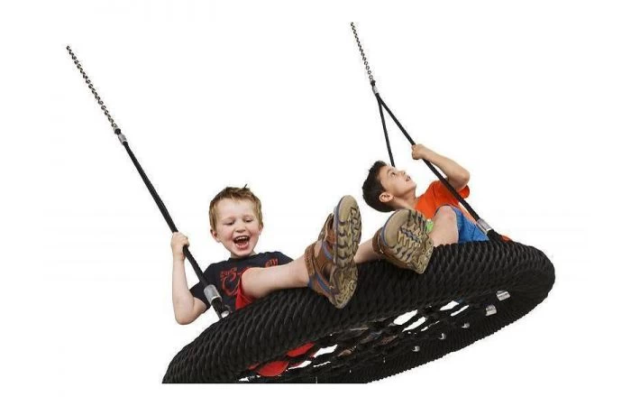 KBT Nestschommel 'oval Pro' - D: 1000 Mm - Zwart/zwart/zwart - Image 2