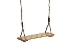 KBT Hardhouten Schommelzitje - PP - Vernist