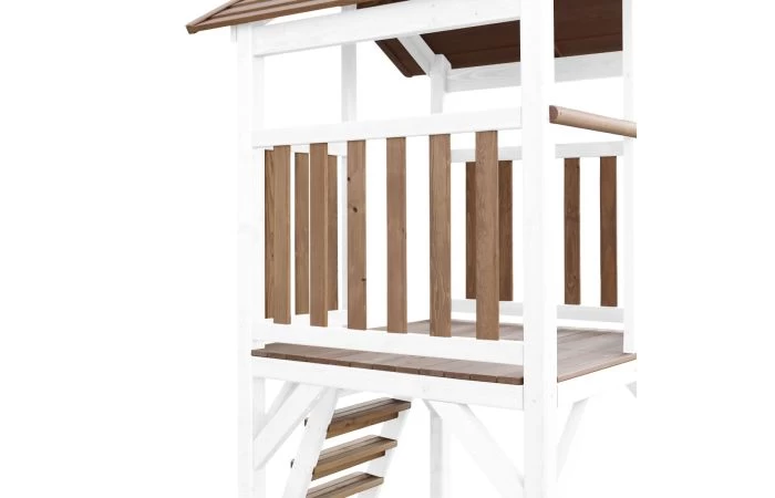 AXI Beach Tower Speeltoren Met Enkele Schommel Bruin/wit - Image 9