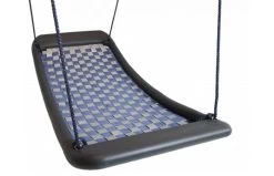 Multi Kids Schommel Extra Large (166 Cm X 66 Cm) Zilver / Blauw