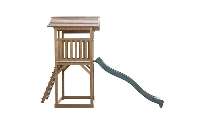 AXI Beach Tower Speeltoren Bruin Groene Glijbaan - Image 3