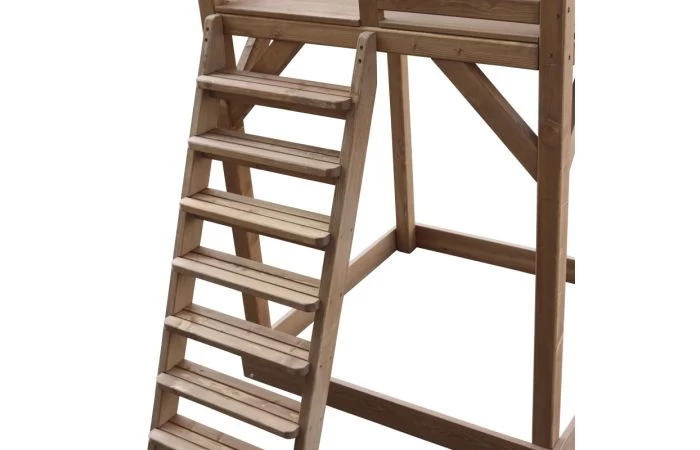 AXI Beach Tower Speeltoren Met Enkele Schommel Bruin - Image 9