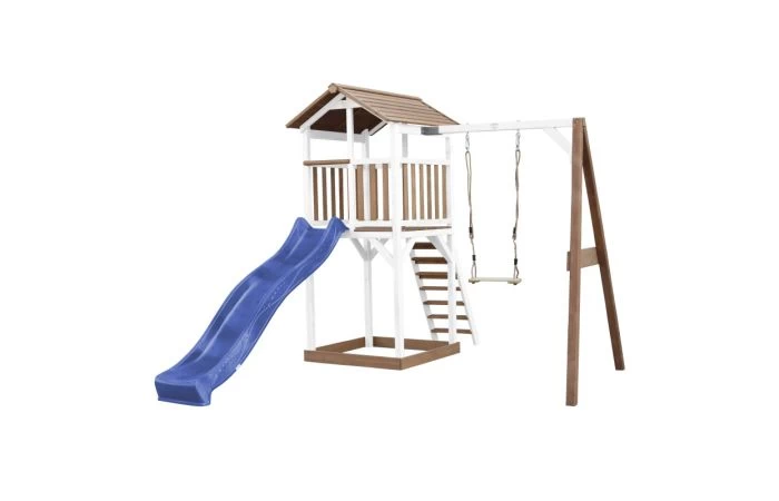 AXI Beach Tower Speeltoren Met Enkele Schommel Bruin/wit - Image 6