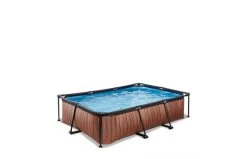 EXIT Rechthoekige Zwembad 300x200x65cm Met Filterpomp