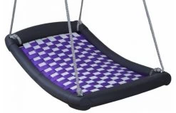 Multi Kids Schommel Medium 109 X 53 Cm Zilver / Violet