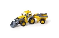 Reuze Tractor Met Aanhanger