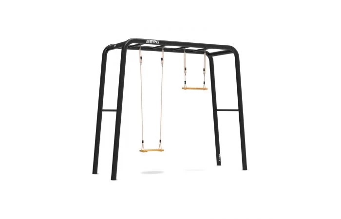 BERG Playbase Medium Met Houten Schommel En Trapeze