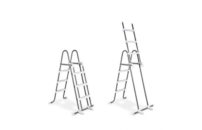 Exit Wood Zwembad 400x200x100cm Met Overkapping En Zandfilterpomp - Bruin - Image 4