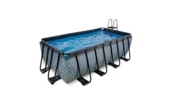 EXIT Zwembad 400x200x122cm Met Filterpomp