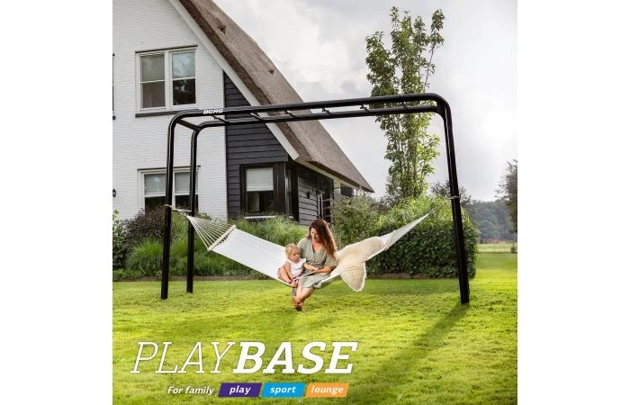BERG Playbase Medium Met Houten Schommel En Trapeze - Image 5