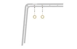 BERG Playbase Accessoires Houten Turnringen