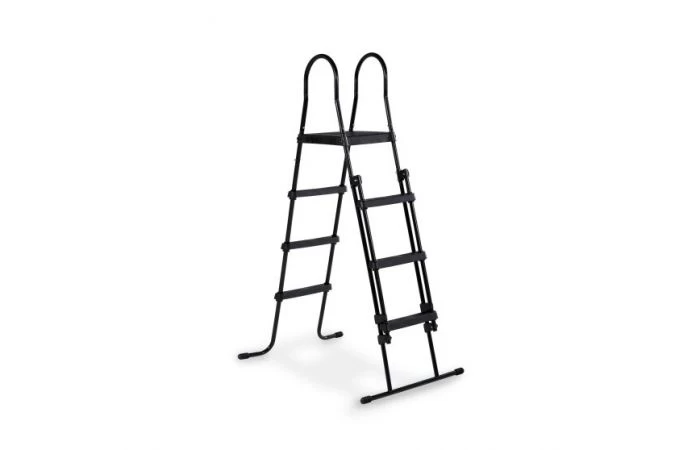 EXIT Zwembadtrap Voor Framehoogte 108-122cm - Zwart