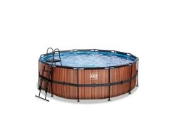 EXIT Zwembad ø427x122cm Met Zandfilterpomp