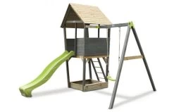 EXIT Aksent Speeltoren Met Aanbouwschommel (1 Schommel)