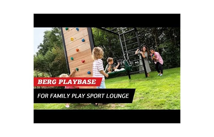 BERG Playbase Large Met Rekstok En Ladder - Image 8