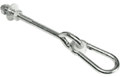 KBT Schommelhaak 'dwarsdoor' - Model O - Schachtlengte: 160 Mm